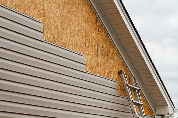 Professional Storm Damage Siding Repair technician working in Rome, GA